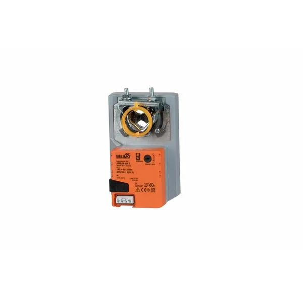 Actuador Belimo modulante, alimentacion 24 v, ent. 0 a 10 v, T 90º=80 a 110 seg, torque 20 Nm, con repetición de señal d