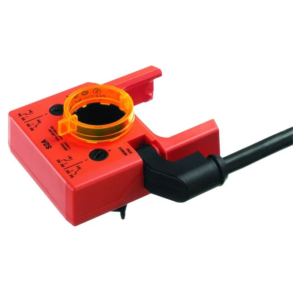 Juego de switches Belimo modelo S2A, para actuadores lm-am Características: 2 spdt, long. de cable 3 ft (0,9 mts.)